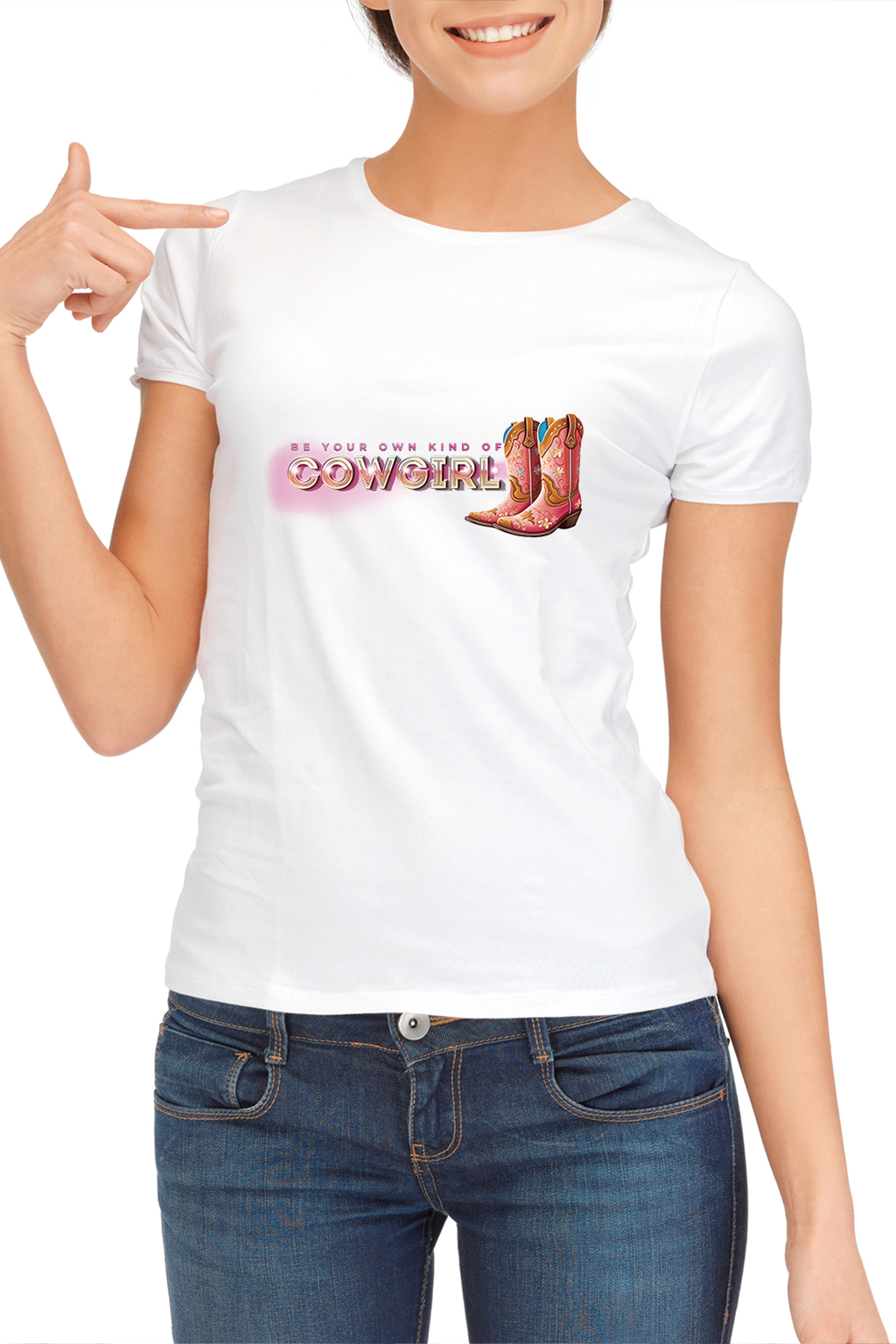 Be Your Own Kinda Cowgirl, T-shirtfountain.nl, Cowgirl