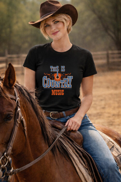 Country Music, Western, rodeo, T-shirtfountain.nl, Cowboy, Cowgirl, Quotes