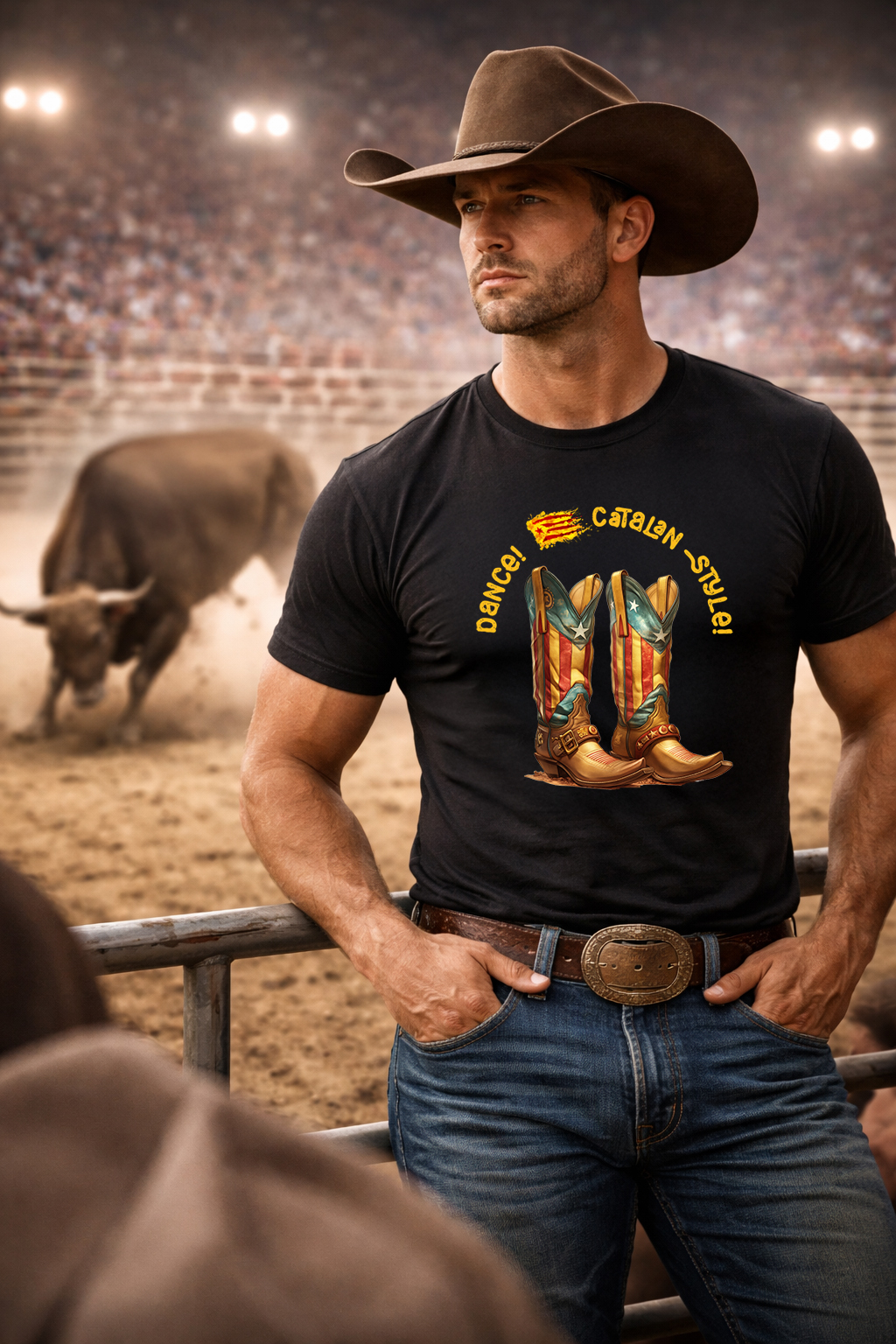 Dance Catalan Style, T-shirtfountain.nl, Cowboy, Quotes