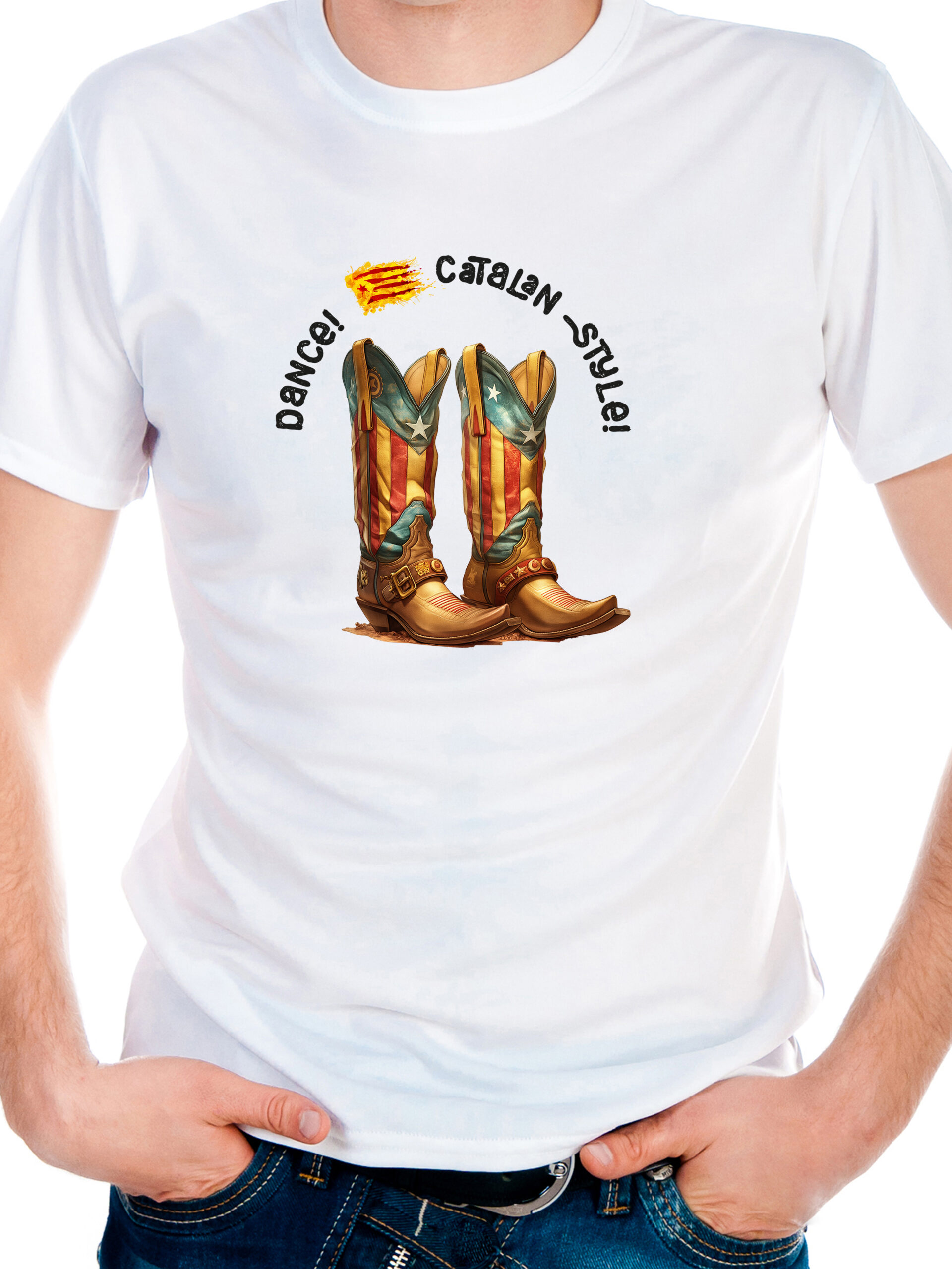 Dance Catalan Style, T-shirtfountain.nl, Cowboy, Quotes