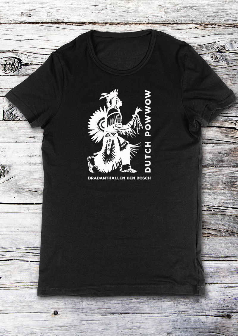 Traditional Powwow Man Dancer 1 Bella Canvas T-shirt