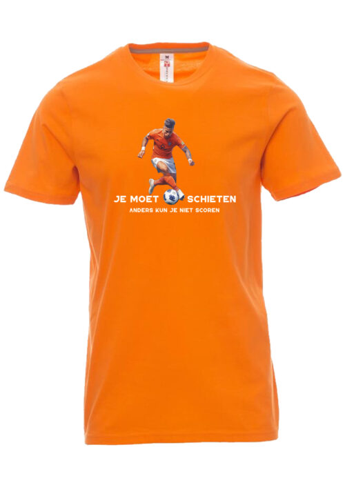 Oranje, t-shirtfountain, koningsdag, shirt, oranje shirt, t-shirtdruk