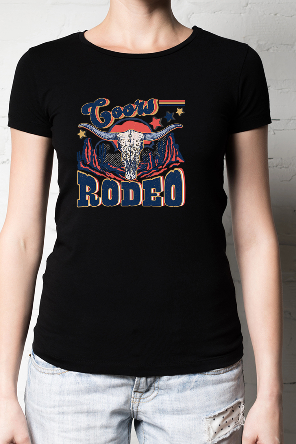 Coors, T-shirtfountain.nl, Rodeo, Western Riding