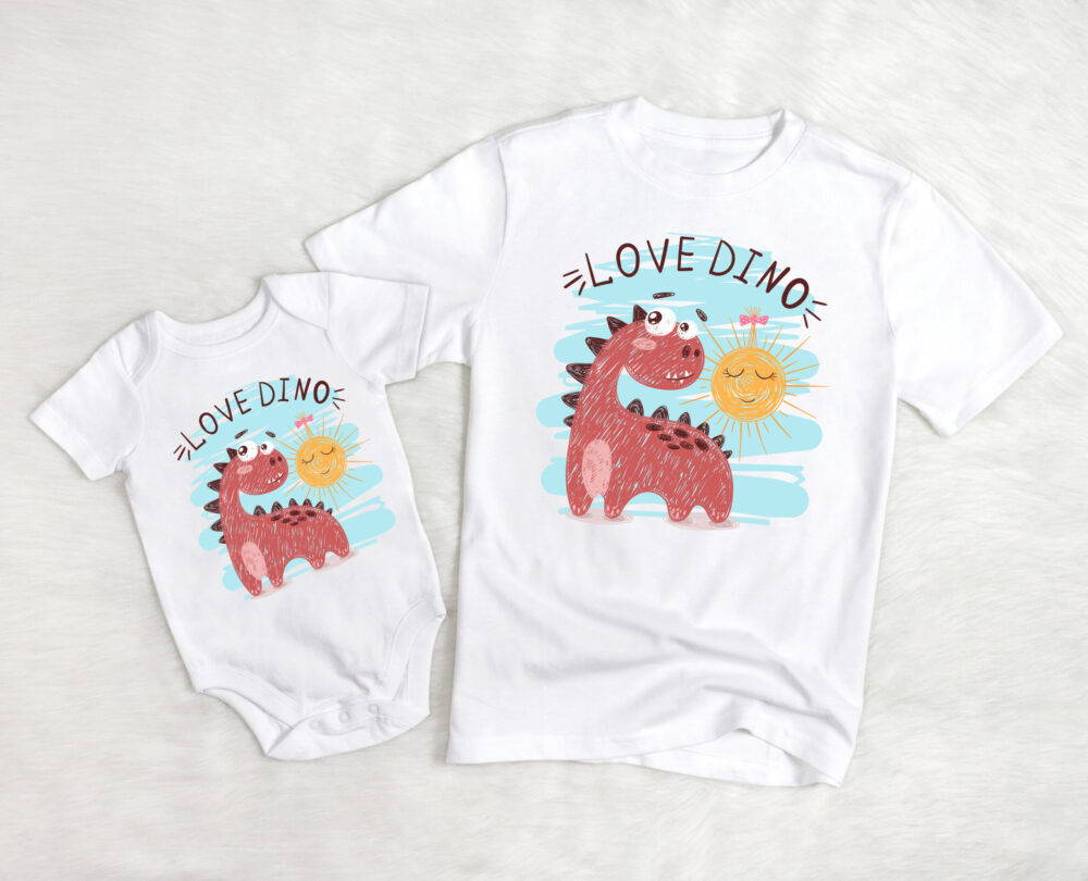 Love Dino, T-shirtfountain.nl, babycollectie