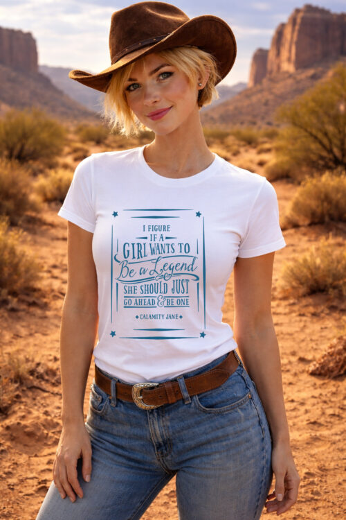 Legend, Calamity Jane, T-shirtfountain.nl, Rodeo, Western Riding