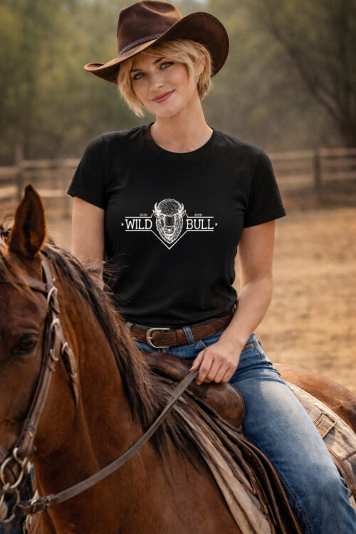 Wild Bull, Lifestyle, Western, rodeo, T-shirtfountain.nl, Cowboy, Cowgirl, Quotes