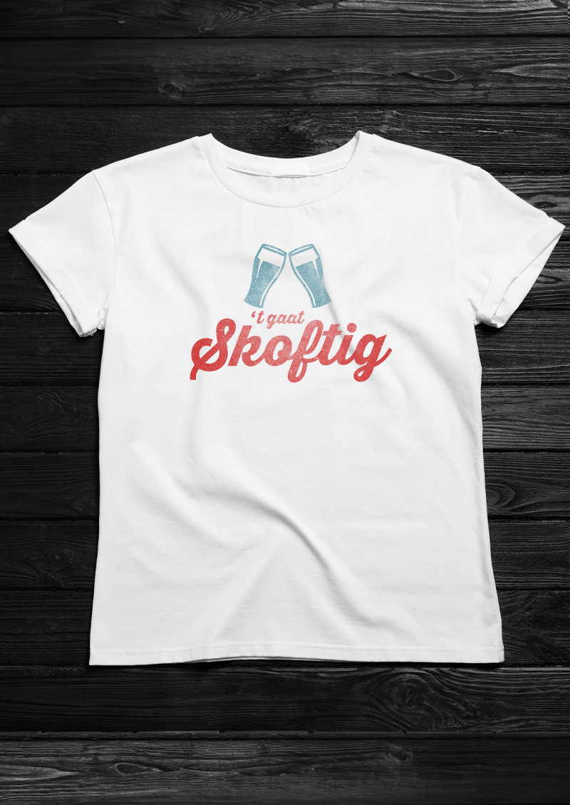 t gaat skoftig, t-shirtfountain.nl, t-shirtbedrukken