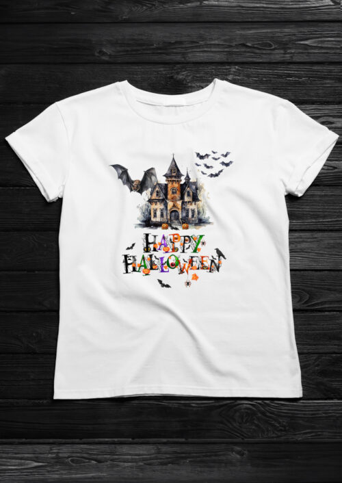 Happy Halloween, trick or treat, halloween, t-shirtfountain, t-shirt design