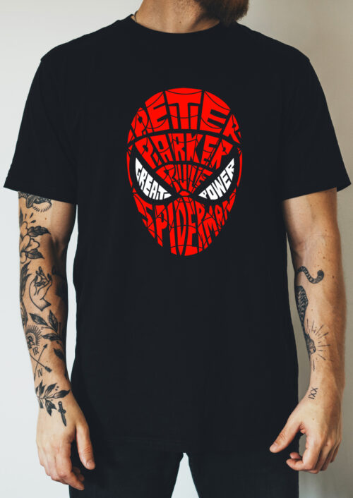 Great Power (Peter Parker), Spiderman, Superheroes, T-shirtfountain.nl