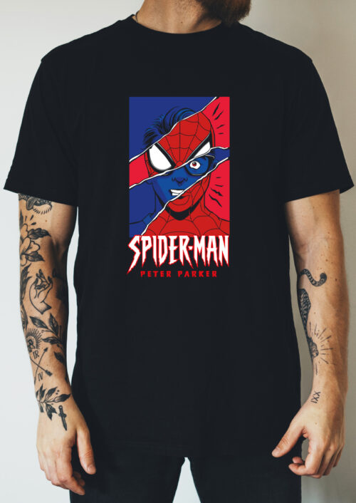 Spiderman Peter Parker, superheroes, marvel. t-shirtfountain.nl