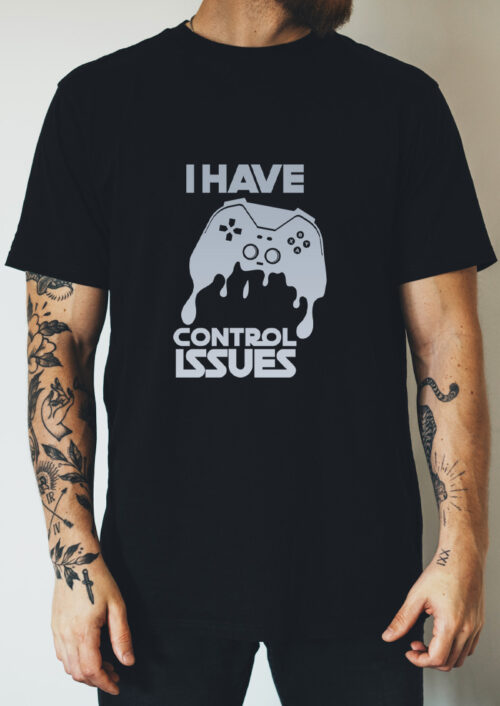 Control Issues, T-shirtfountain.nl, gamers, geeks, geekshirts
