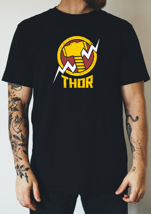 Thor's Hammer, Marvel, Superheroes, T-shirtfountain.nl, T-shirtbedrukken