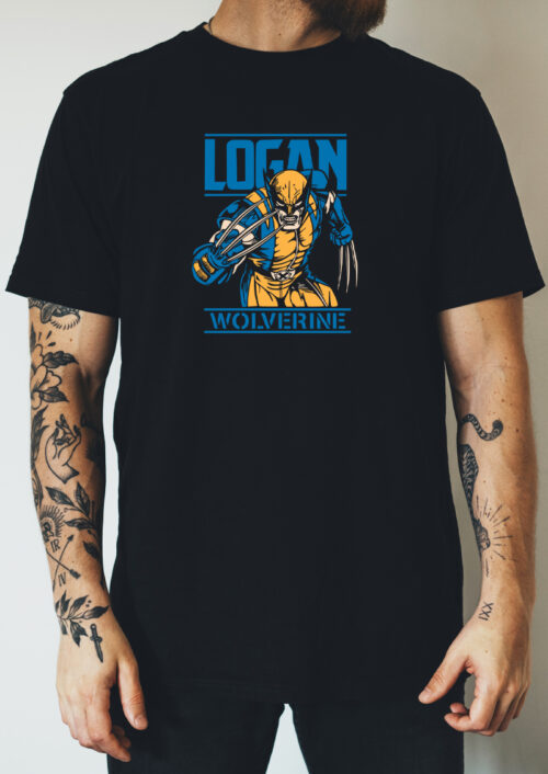 Logan Wolverine, Marvel, Superheroes, T-shirtfountain.nl, T-shirtbedrukken