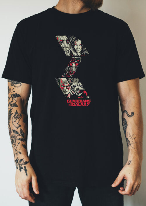 Guardians of the Galaxy, Marvel, Superheroes, T-shirtfountain.nl, T-shirtbedrukken