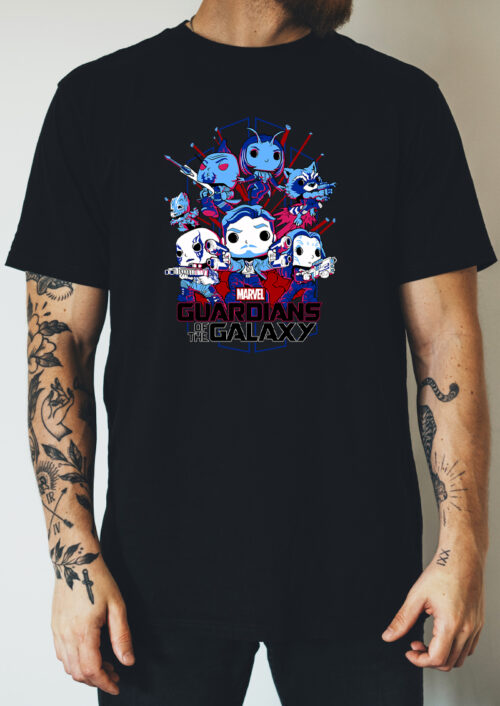 Guardians of the Galaxy, Marvel, Superheroes, T-shirtfountain.nl, T-shirtbedrukken