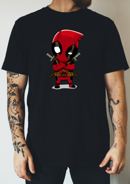 Deadpool Portrait, Marvel, Superheroes, T-shirtfountain