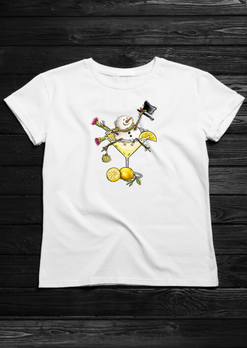 Lemon Drop Santa, T-shirtfountain.nl, t-shirts bedrukken, kerst
