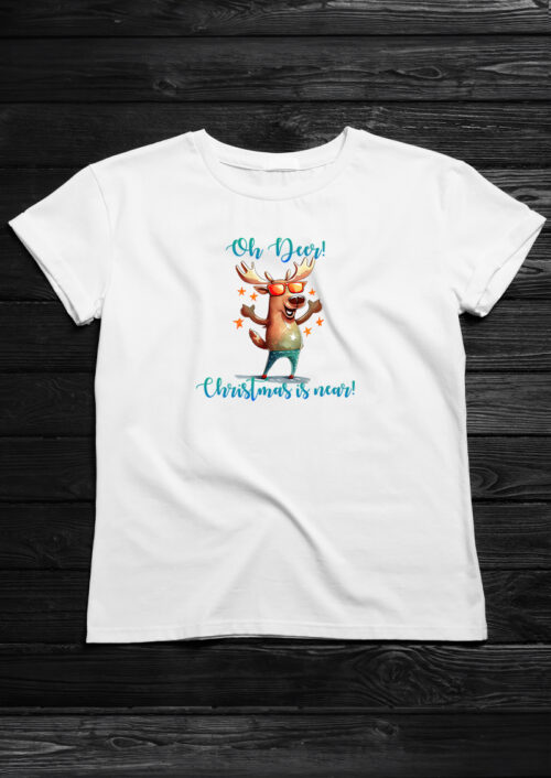 Oh Deer, T-shirtfountain.nl, t-shirts bedrukken, kerst