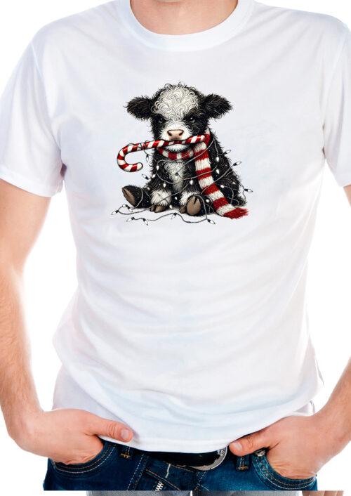 Christmas Calf, t-shirtfountain.nl, t-shirtbedrukken, kerst