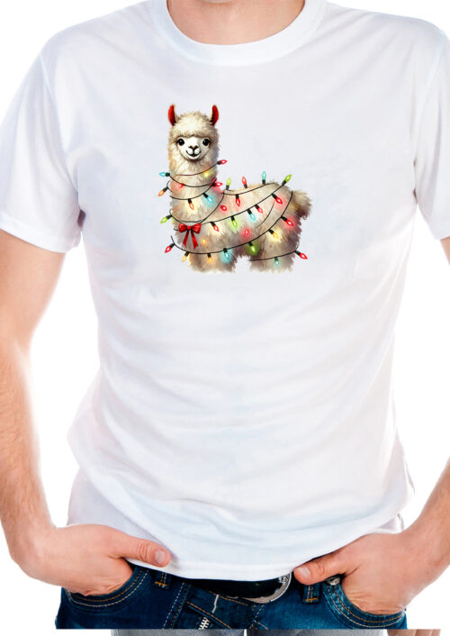 Christmas Lama, t-shirtfountain.nl, t-shirtbedrukken, kerst