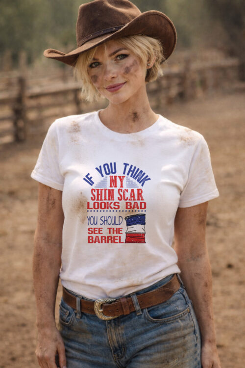 Barrelracer, Western Riding, Rodeo, T-shirtfountain.nl, Cowgirl