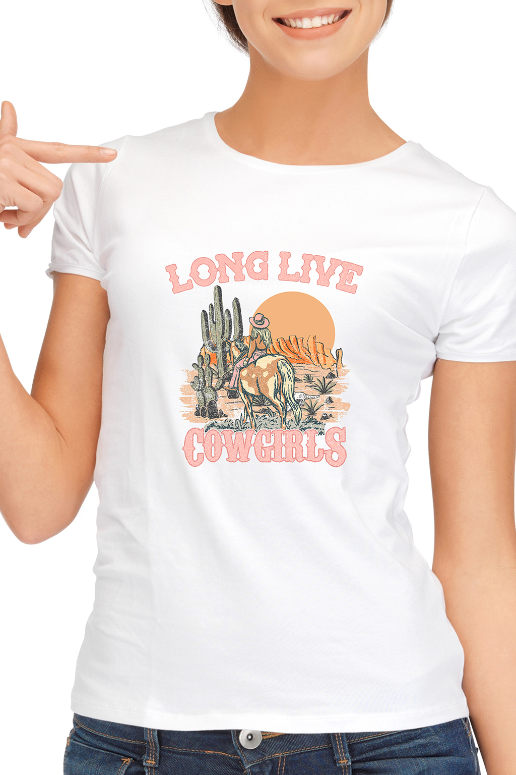 Long Live Cowgrils, T-shirtfountain, t-shirt, cowboy shirts, cowgirl shirts
