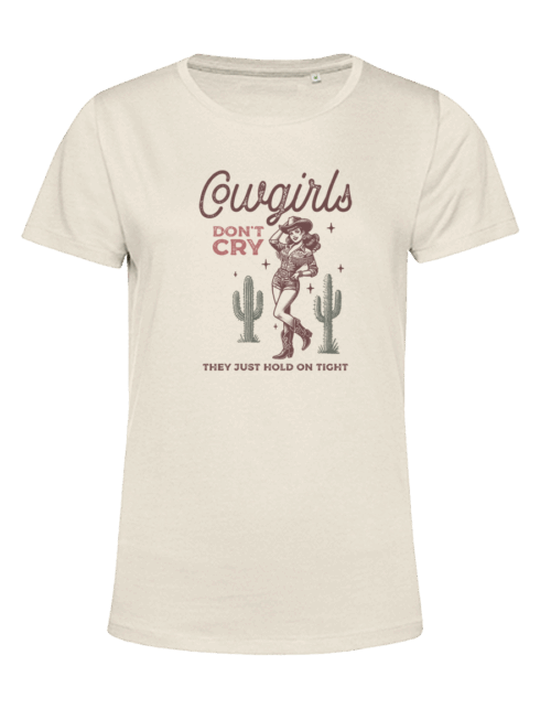 Cowgirl Collection: Cowgirl's dont cry (off white), cowgirl, country, t-shirts, dtf-transfer, special edition