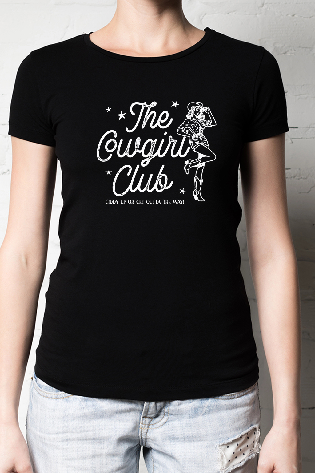 The Cowgirl Club, T-shirtfountain, cowgirl