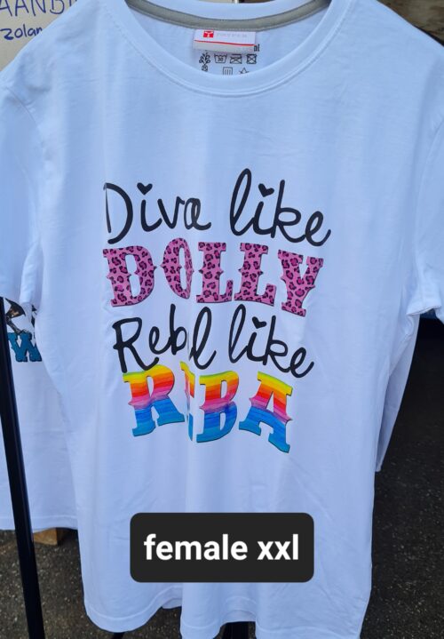 Diva Like Dolly Rebel like Reba - SALE - female XXL