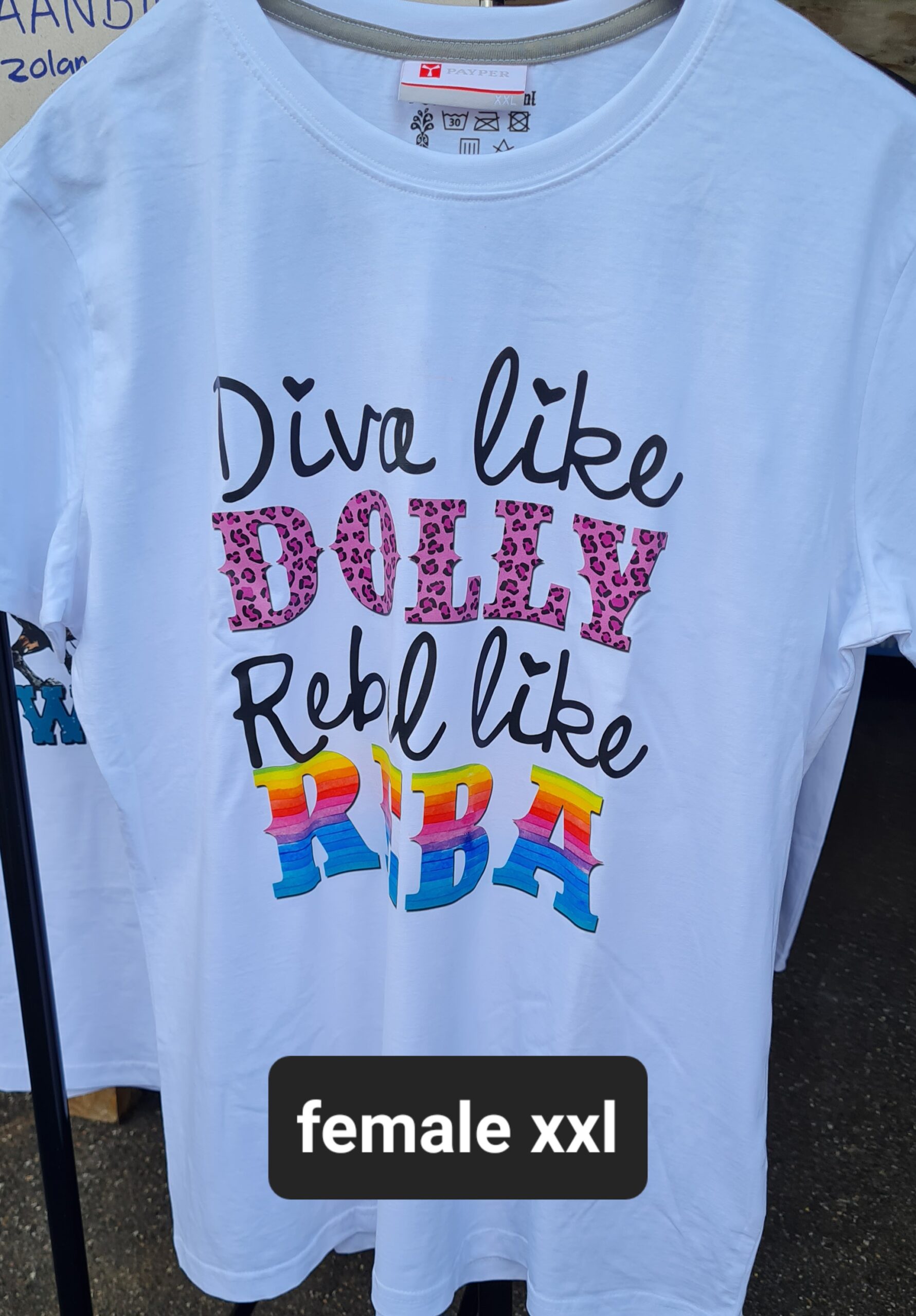 Diva Like Dolly Rebel like Reba - SALE - female XXL