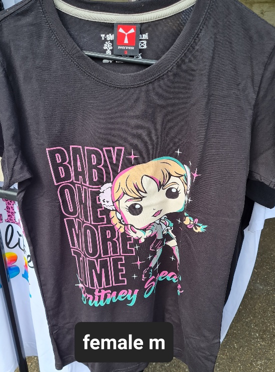 Baby One More Time (not country) - SALE - Female M
